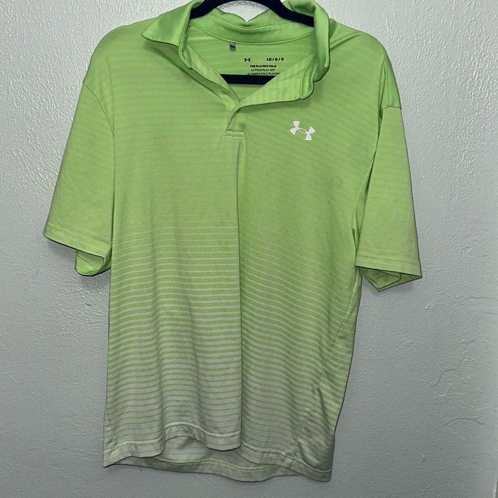 Under Armour playoff polo size large